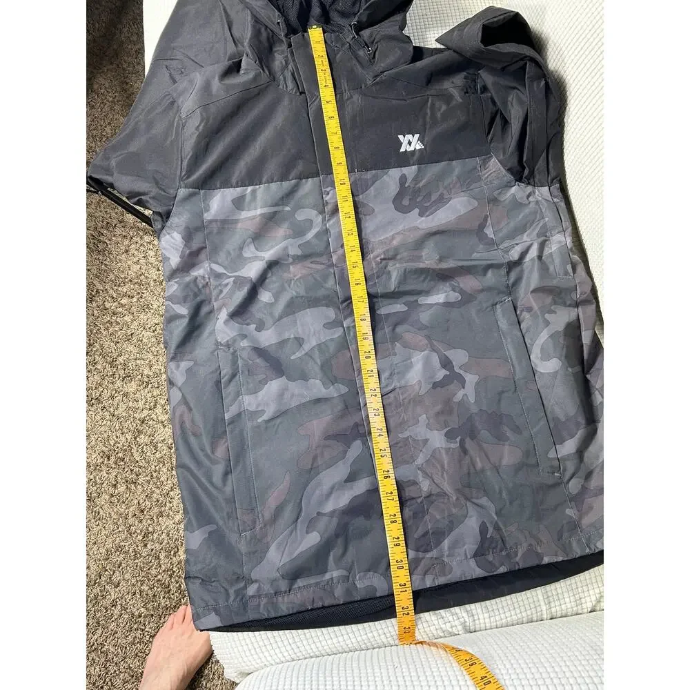 DIXXON Flannel Co Camo Men's Tech Jacket, Wind and Water Proof, Size Large, NWT - Picture 12 of 15